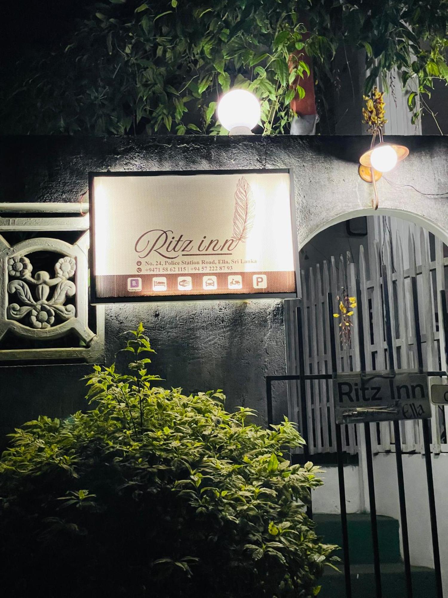Ritz Inn เอลลา ภายนอก รูปภาพ